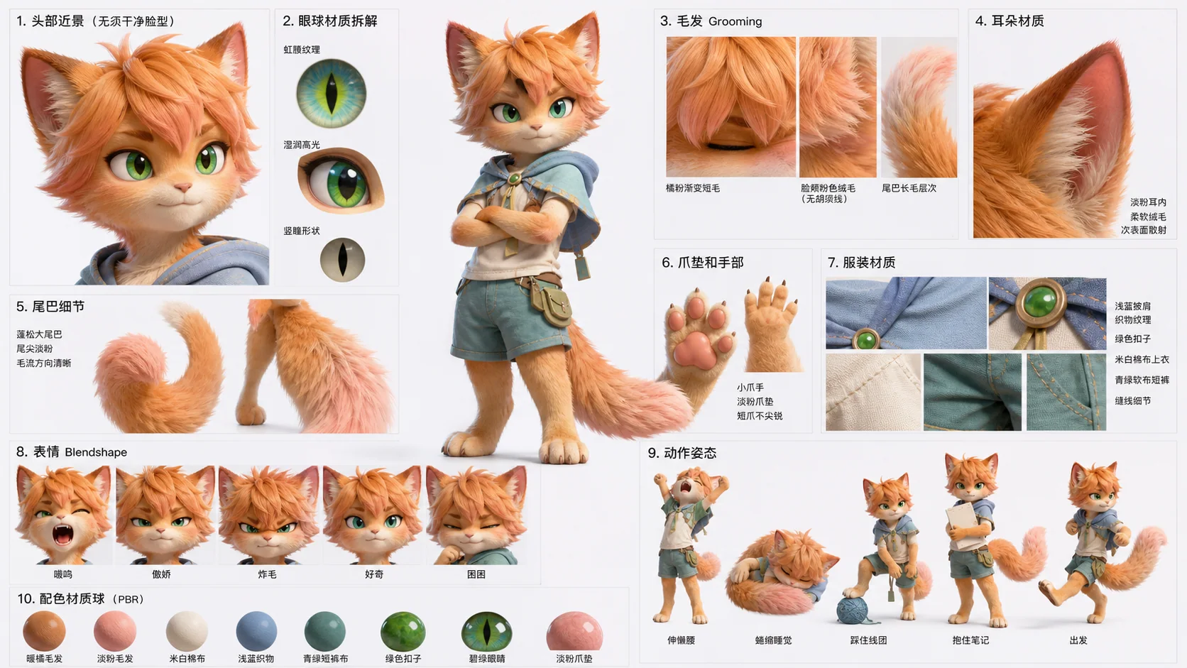 CG 材质细节设定